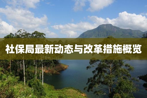 社保局最新动态与改革措施概览