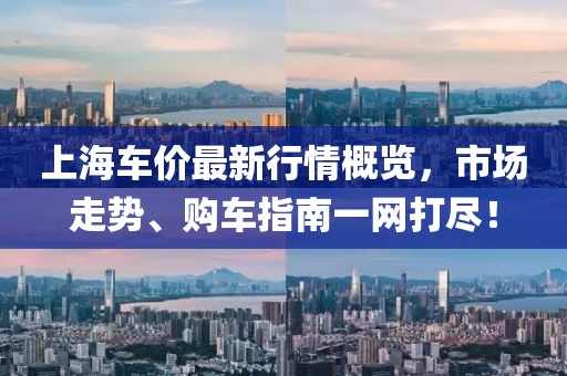 上海车价最新行情概览，市场走势、购车指南一网打尽！