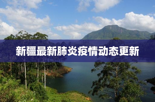新疆最新肺炎疫情动态更新