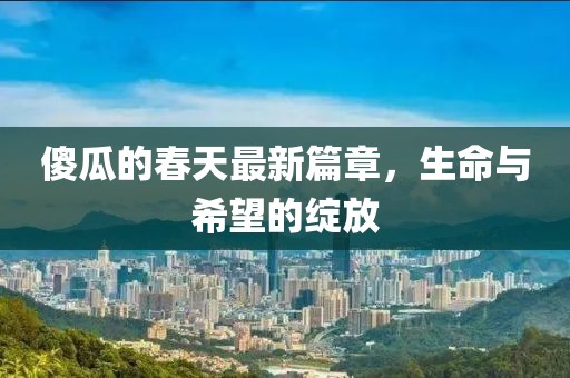 傻瓜的春天最新篇章，生命与希望的绽放