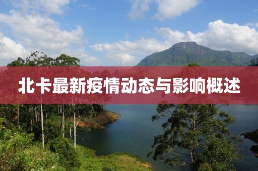 北卡最新疫情动态与影响概述