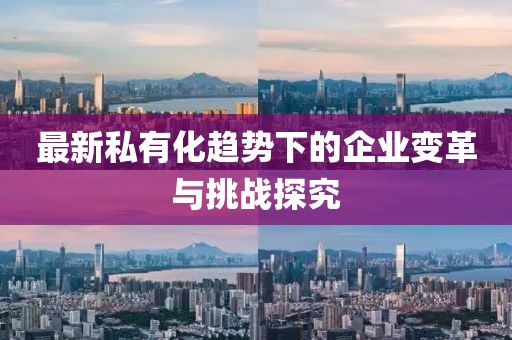 最新私有化趋势下的企业变革与挑战探究