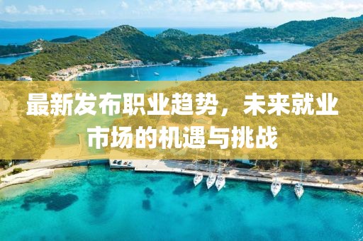 最新发布职业趋势，未来就业市场的机遇与挑战