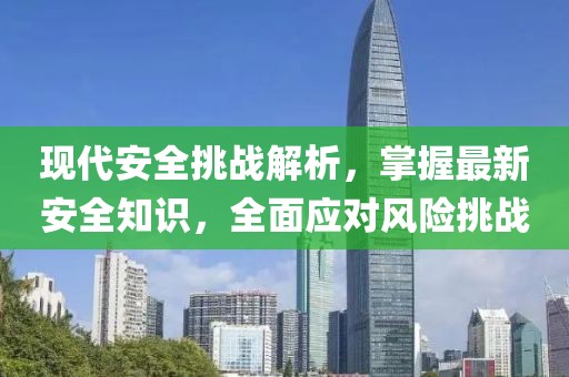 现代安全挑战解析，掌握最新安全知识，全面应对风险挑战
