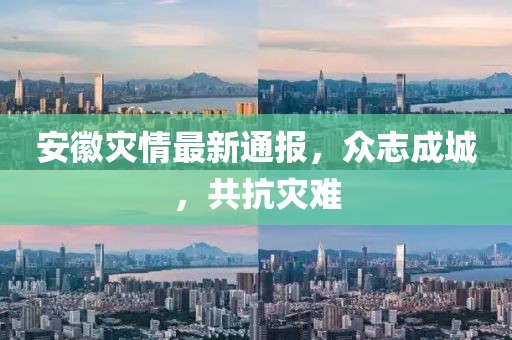 安徽灾情最新通报，众志成城，共抗灾难