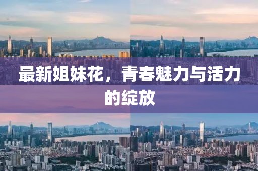 最新姐妹花，青春魅力与活力的绽放