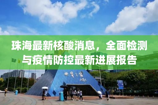 珠海最新核酸消息，全面检测与疫情防控最新进展报告