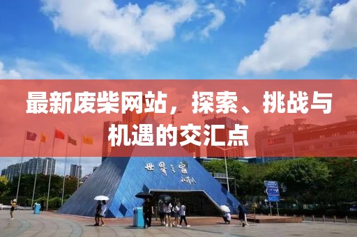 最新废柴网站，探索、挑战与机遇的交汇点