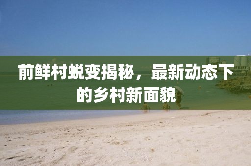 前鲜村蜕变揭秘，最新动态下的乡村新面貌