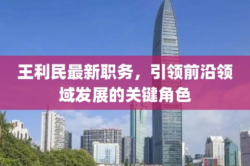 王利民最新职务，引领前沿领域发展的关键角色
