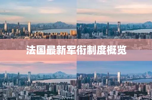 法国最新军衔制度概览