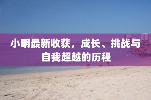 小明最新收获，成长、挑战与自我超越的历程