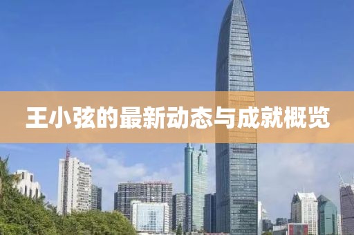 王小弦的最新动态与成就概览
