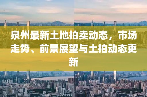 泉州最新土地拍卖动态，市场走势、前景展望与土拍动态更新