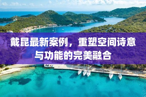 戴昆最新案例，重塑空间诗意与功能的完美融合