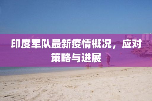 印度军队最新疫情概况，应对策略与进展