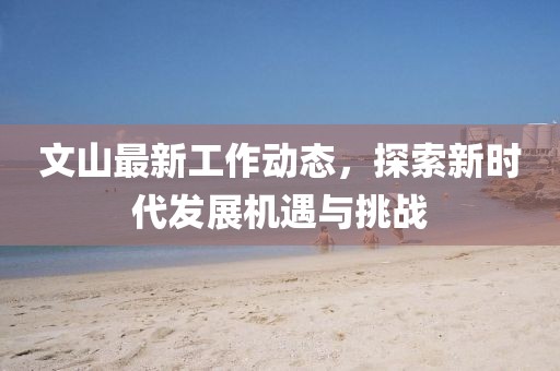 文山最新工作动态，探索新时代发展机遇与挑战