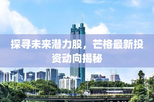 探寻未来潜力股，芒格最新投资动向揭秘