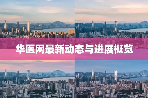 华医网最新动态与进展概览