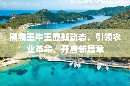 黑霸王牛王最新动态，引领农业革命，开启新篇章