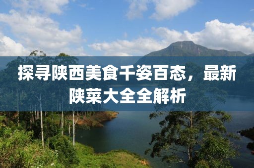 探寻陕西美食千姿百态，最新陕菜大全全解析