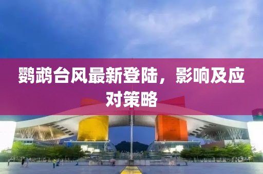 鹦鹉台风最新登陆，影响及应对策略