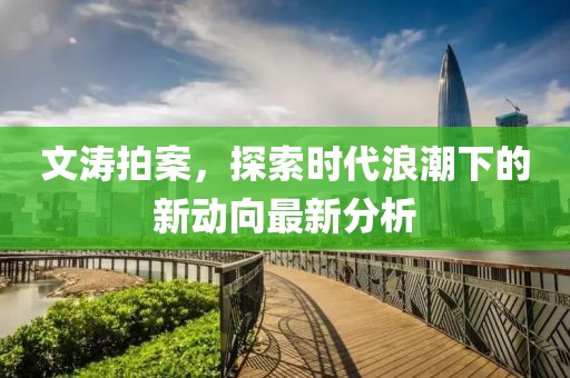 文涛拍案，探索时代浪潮下的新动向最新分析