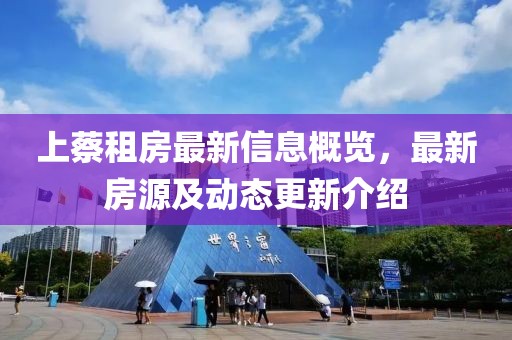 上蔡租房最新信息概览，最新房源及动态更新介绍