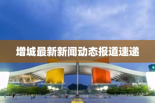 增城最新新闻动态报道速递