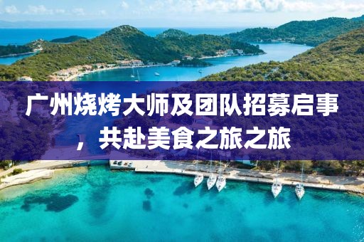 广州烧烤大师及团队招募启事，共赴美食之旅之旅