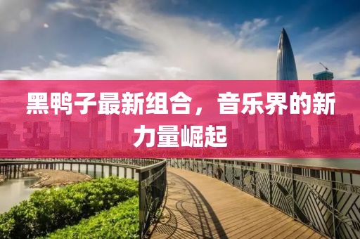 黑鸭子最新组合，音乐界的新力量崛起
