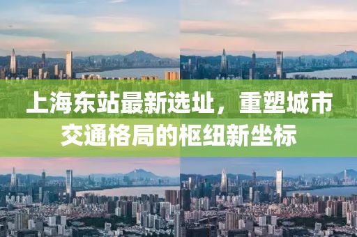 上海东站最新选址，重塑城市交通格局的枢纽新坐标