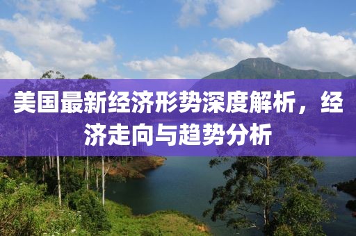 美国最新经济形势深度解析，经济走向与趋势分析