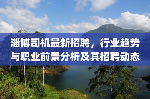 淄博司机最新招聘，行业趋势与职业前景分析及其招聘动态