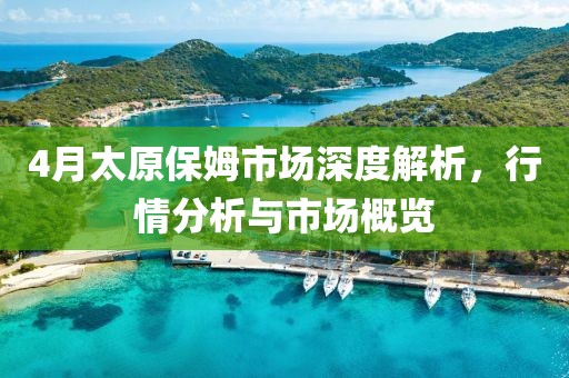 4月太原保姆市场深度解析，行情分析与市场概览