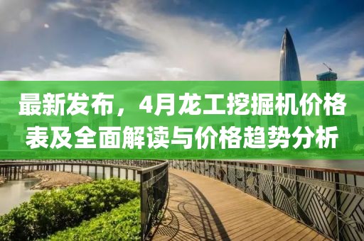 最新发布，4月龙工挖掘机价格表及全面解读与价格趋势分析