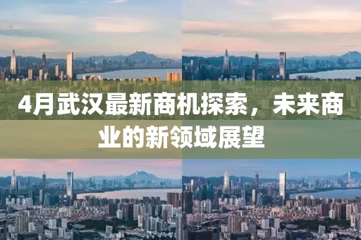 4月武汉最新商机探索，未来商业的新领域展望