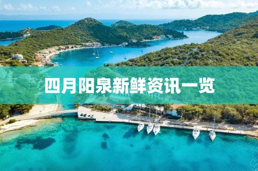 四月阳泉新鲜资讯一览