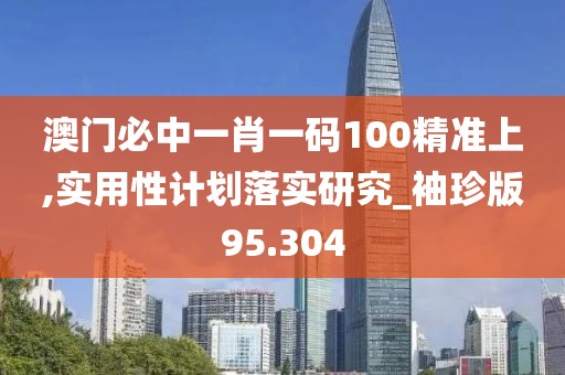 澳门必中一肖一码100精准上,实用性计划落实研究_袖珍版95.304