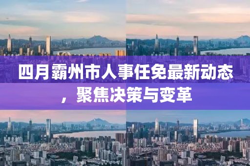 四月霸州市人事任免最新动态，聚焦决策与变革