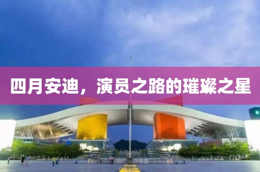 四月安迪，演员之路的璀璨之星