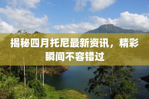 揭秘四月托尼最新资讯，精彩瞬间不容错过