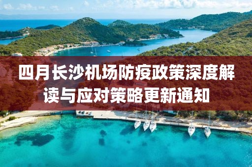 四月长沙机场防疫政策深度解读与应对策略更新通知