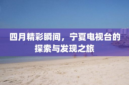 四月精彩瞬间，宁夏电视台的探索与发现之旅