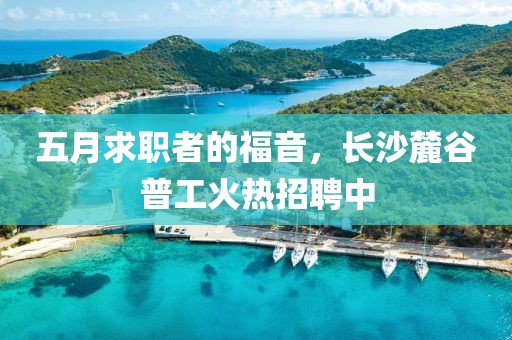 五月求职者的福音，长沙麓谷普工火热招聘中
