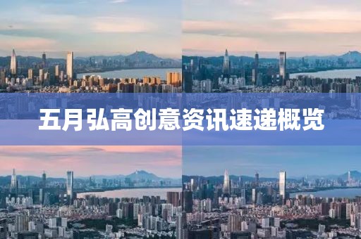 五月弘高创意资讯速递概览