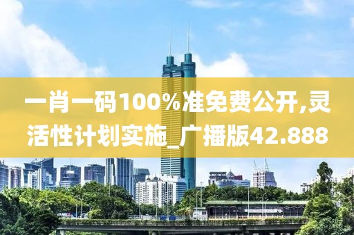 一肖一码100%准免费公开,灵活性计划实施_广播版42.888