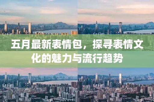 五月最新表情包，探寻表情文化的魅力与流行趋势
