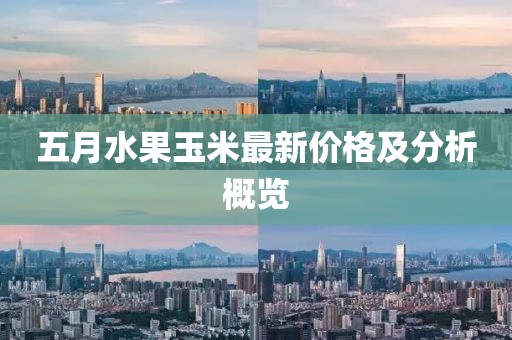 五月水果玉米最新价格及分析概览