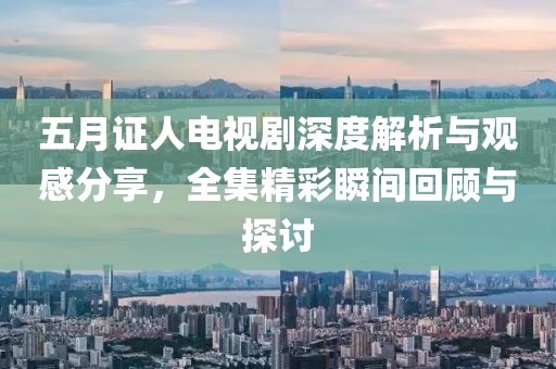五月证人电视剧深度解析与观感分享，全集精彩瞬间回顾与探讨